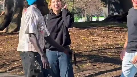 Blind prank 😭🤣