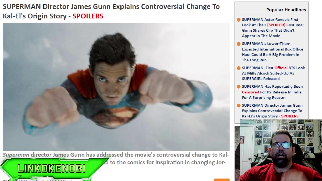 James Gunn Discusses His Jor-El And Laura Message In Superman Movie
