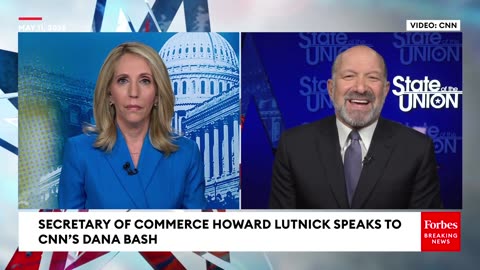 Sec. Lutnick Asked Point Blank About Report That No Chinese Goods Are Currently Bound For West Coast