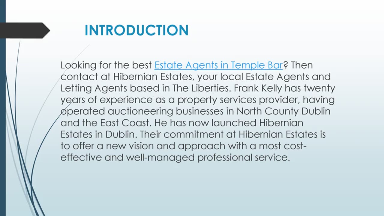 Best Estate Agents in Temple Bar
