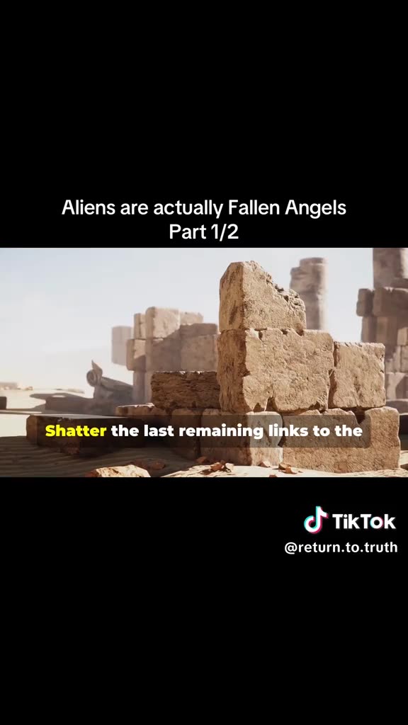 Aliens are actually Fallen Angels Part 1/2