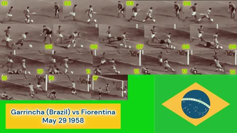 Prototype 200: Garrincha's goal vs Fiorentina in 1958