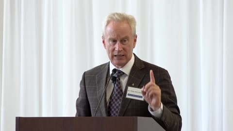 Dr Peter McCullough™ on Stage at Mises Institute Lecture, Windham New Hampshire 2023