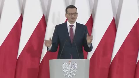 Mateusz Morawiecki podczas spotkania w Chełmie - Mowa Ogłupiania Polaków przez żyda Morawieckiego