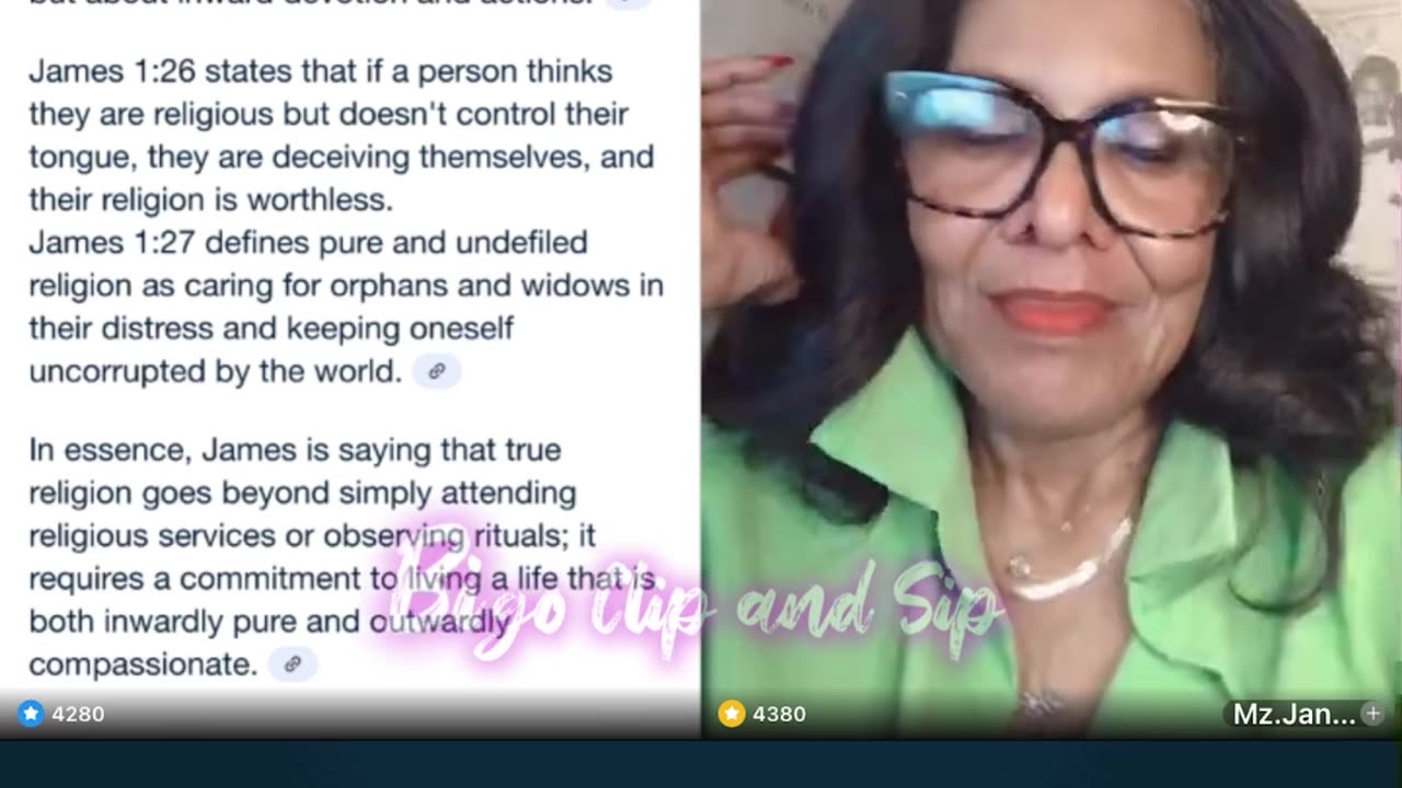 LikeNoOther lines Mz Janice n speaks on seeing Keith and the division 5/16/25 #bigoclipandsip