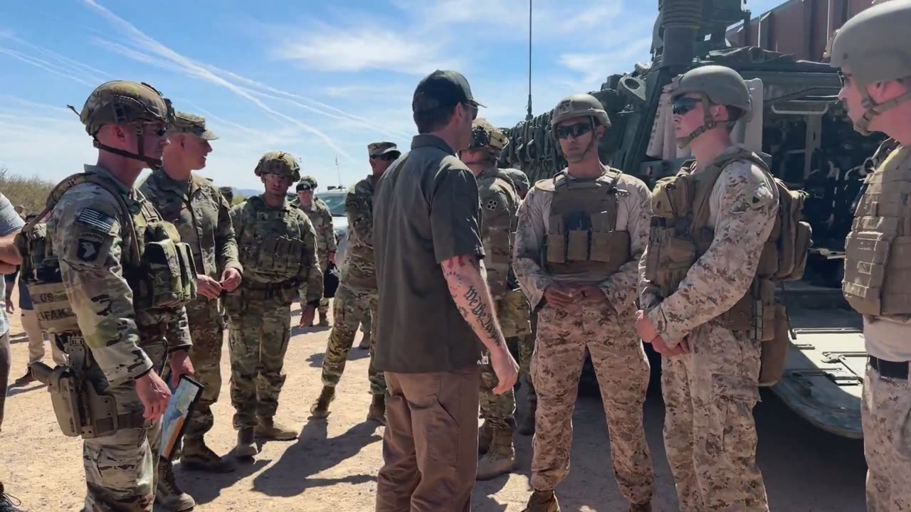 It was an honor to visit our warfighters at the New Mexico National Defense Area.