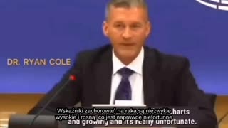 Dr Ryan Cole: Wskaźniki zachorowań na raka są ogromne i ciągle rosną.