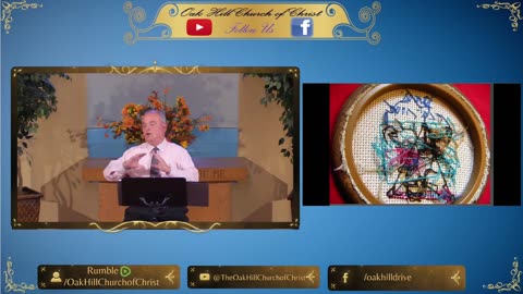 Oak Hill Church of Christ 6-22-25 Message: "Living On the Backside of the Needlepoint"