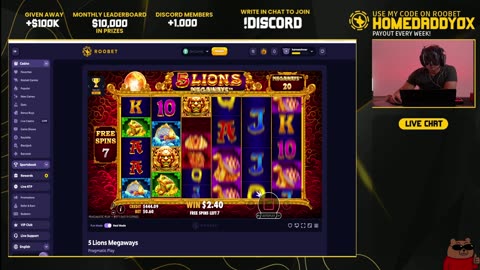 TURNING $0.6 TO $450 ON SLOTS! | Roobet Gambling
