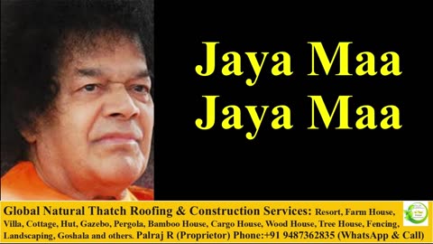 Jaya Maa Jaya Maa | Sathya Sai Bhajan | Devotional Song | Bhakthi Song | Kirtan | Calm