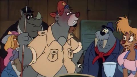 Talespin: Mach one for the Gipper - Spanking Clip