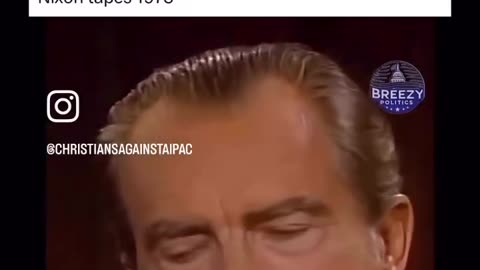 President Richard Nixon on AMERICA First vs. israel first