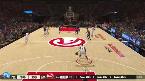 7-7-25 NBA 2k25 PS5 76ers VS Hawks