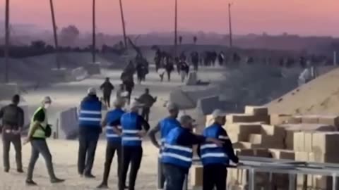"Here they come"