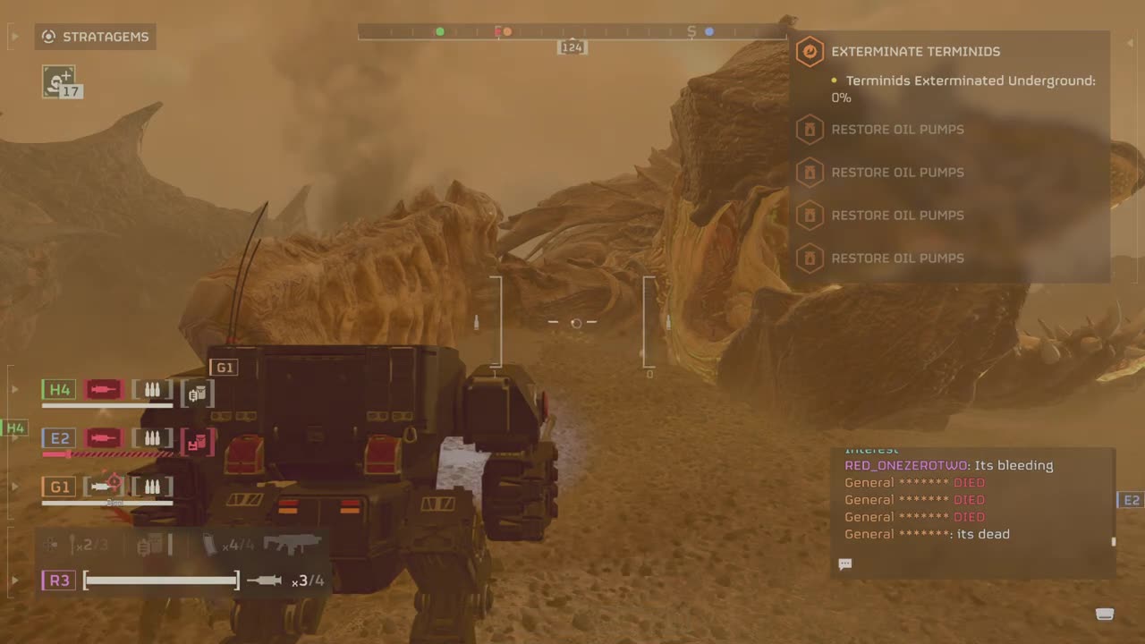 HELLDIVERS 2_ Hive lord Final moments
