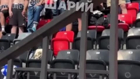 Ukronazis at the stadium