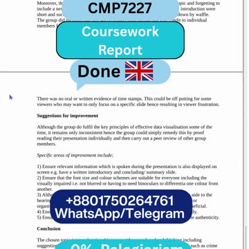 Student Work (Coursework)| CMP7227 Data Visualisation | Birmingham City University