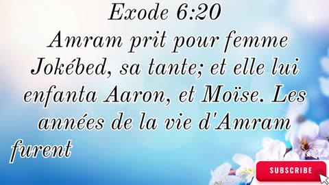 "Dieu Réaffirme Sa Promesse de Délivrance à Moïse" Exode 6:1-30#shorts #shortvideo #youtubeshorts