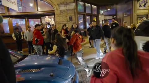 Fight Breaks Out on 6th Street Austin, TX – Tension Explodes | December 5, 2024