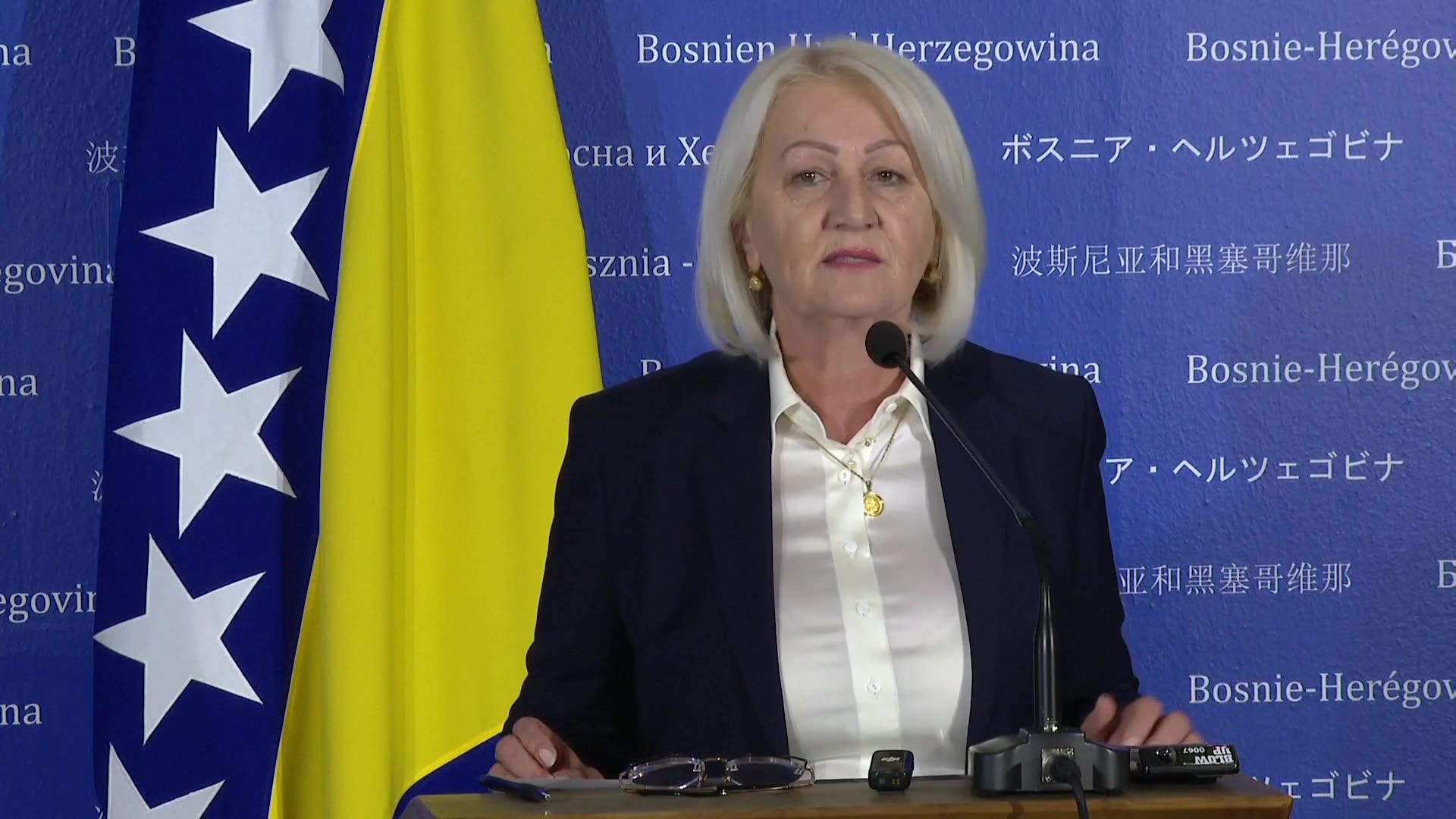Marta KOS & Borjana KRIŠTO Press Meet in Sarajevo | Europe Politics | Amaravati Today