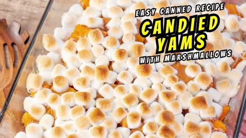 The BEST Candied Yams Recipe (Easy Thanksgiving Side Dish!)