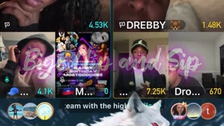 Team PK Liyah 21 DreBaby NoCap Droski Moet Liyah Flocko 12/11/25 #bigoclipandsip