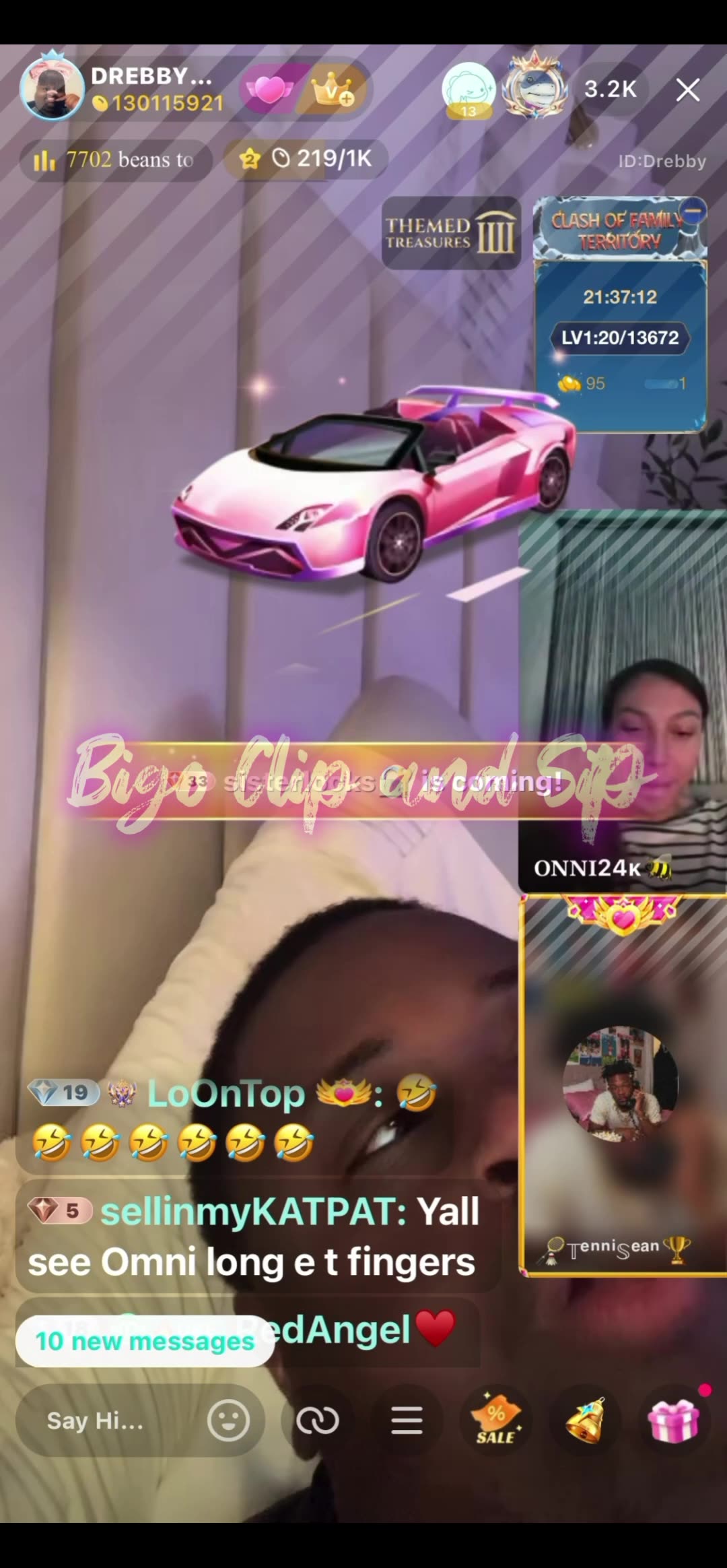 DreBaby talks to Onni about being a clickable trans 10/28/25 #bigoclipandsip