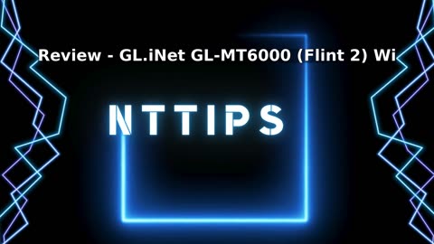 GL.iNet GL-MT6000 (Flint 2) WiFi 6 High Speed Gaming Routers for Wireless Intern