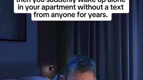 You had that dream again...