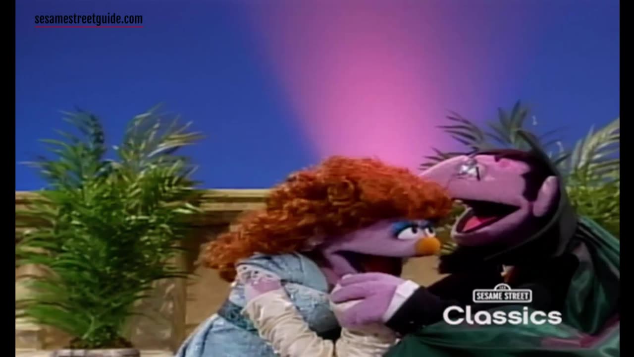 The Count and Lady Two sing Two for Two Sesame Street Episode 3502