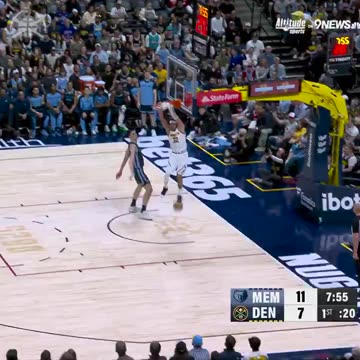 Denver Nuggets - PERFECT pass for the OOP