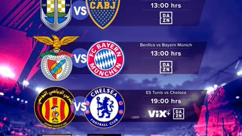 ⚽ Mundial de Clubes - Martes 24 de junio 2025 ⚽