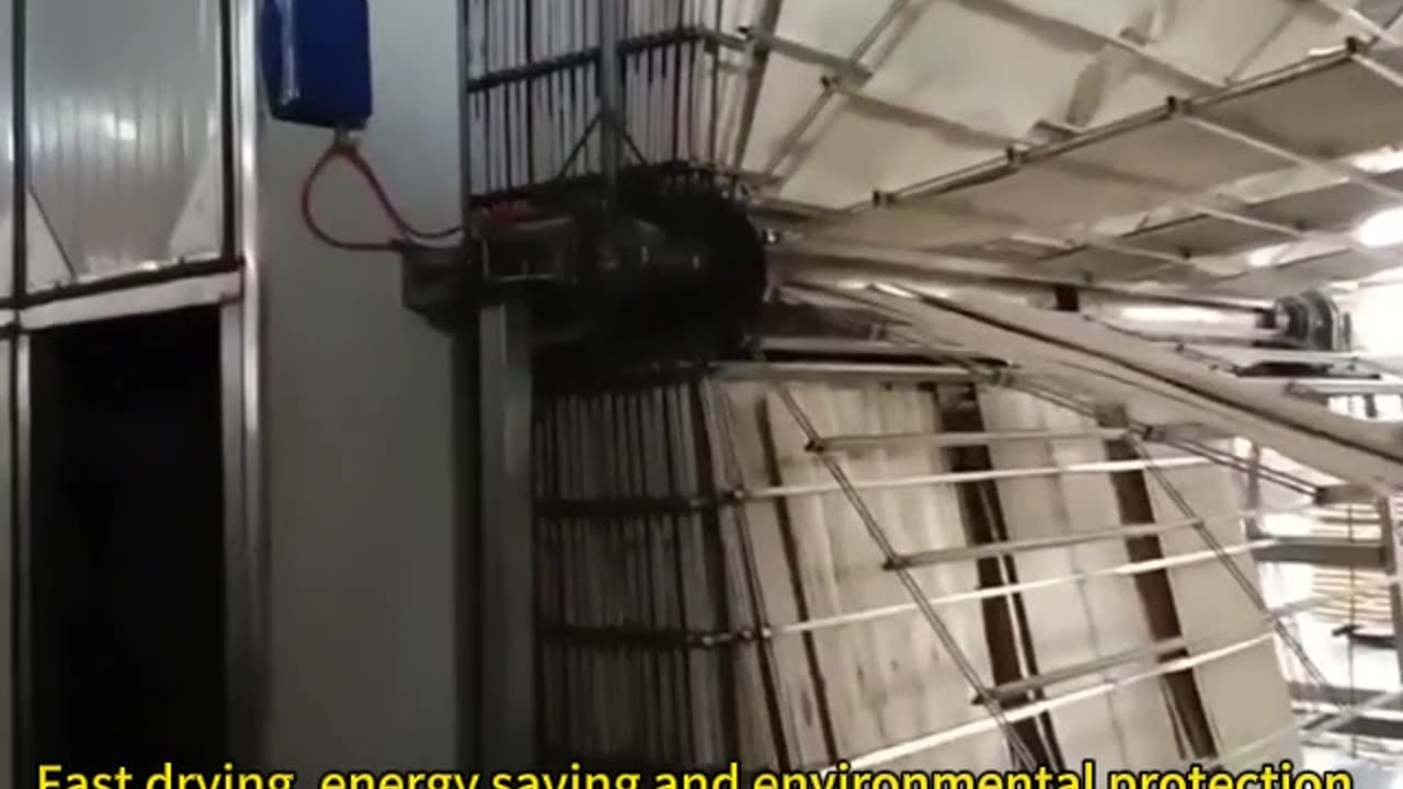 High-efficiency veneer dryer
