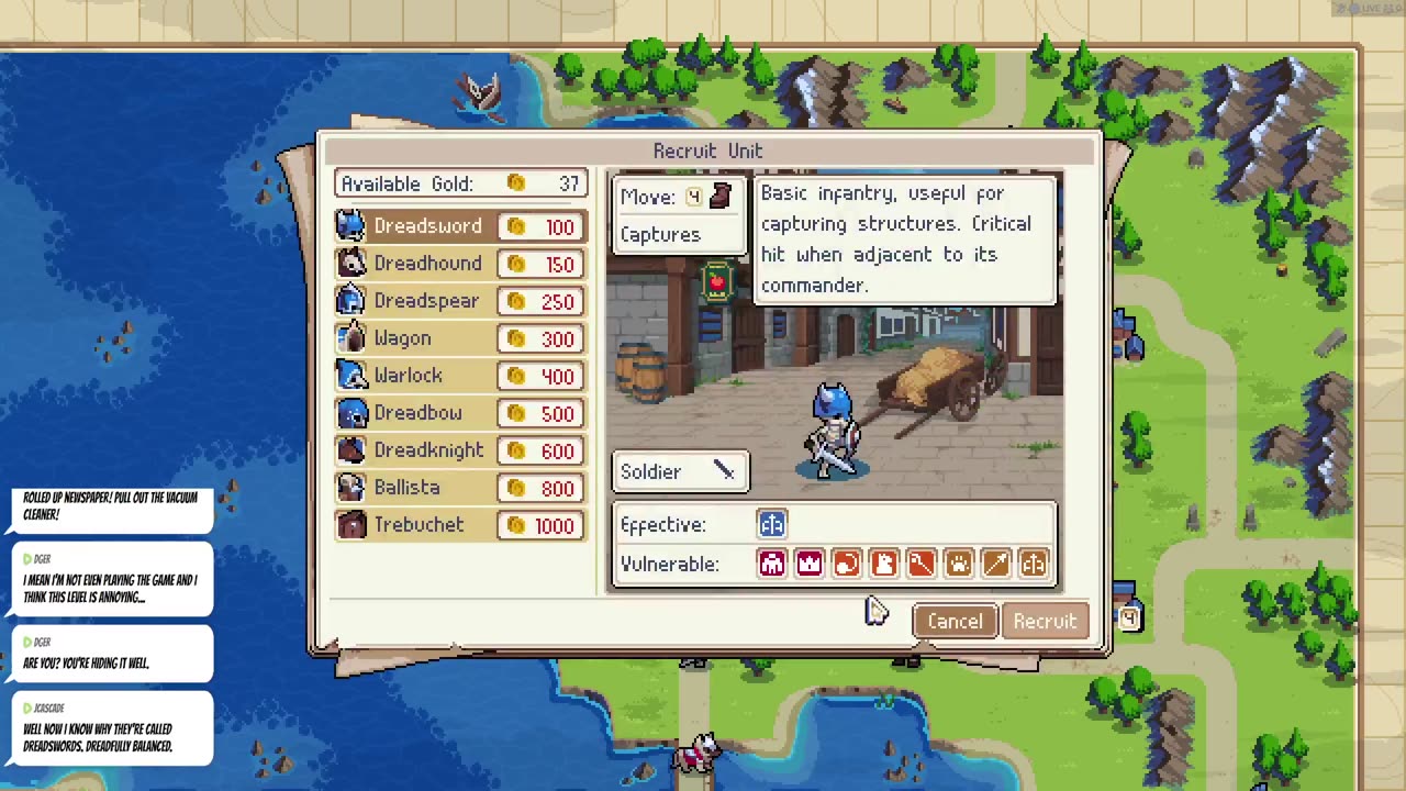 Wednesday Live Stream Night - Wargroove