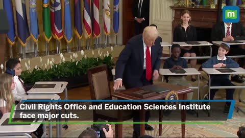 Trump signs executive order aimed at eliminating the U.S. Education Department