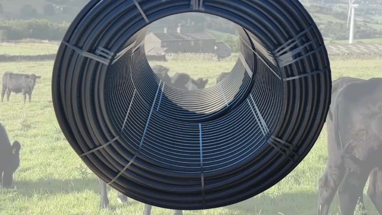 Delivering HDPE Water Pipe