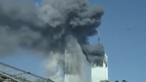 TWIN TOWERS FOOTAGE EXPLODING BEFORE THEY LATER INSERTED FAKE CGI PLANES