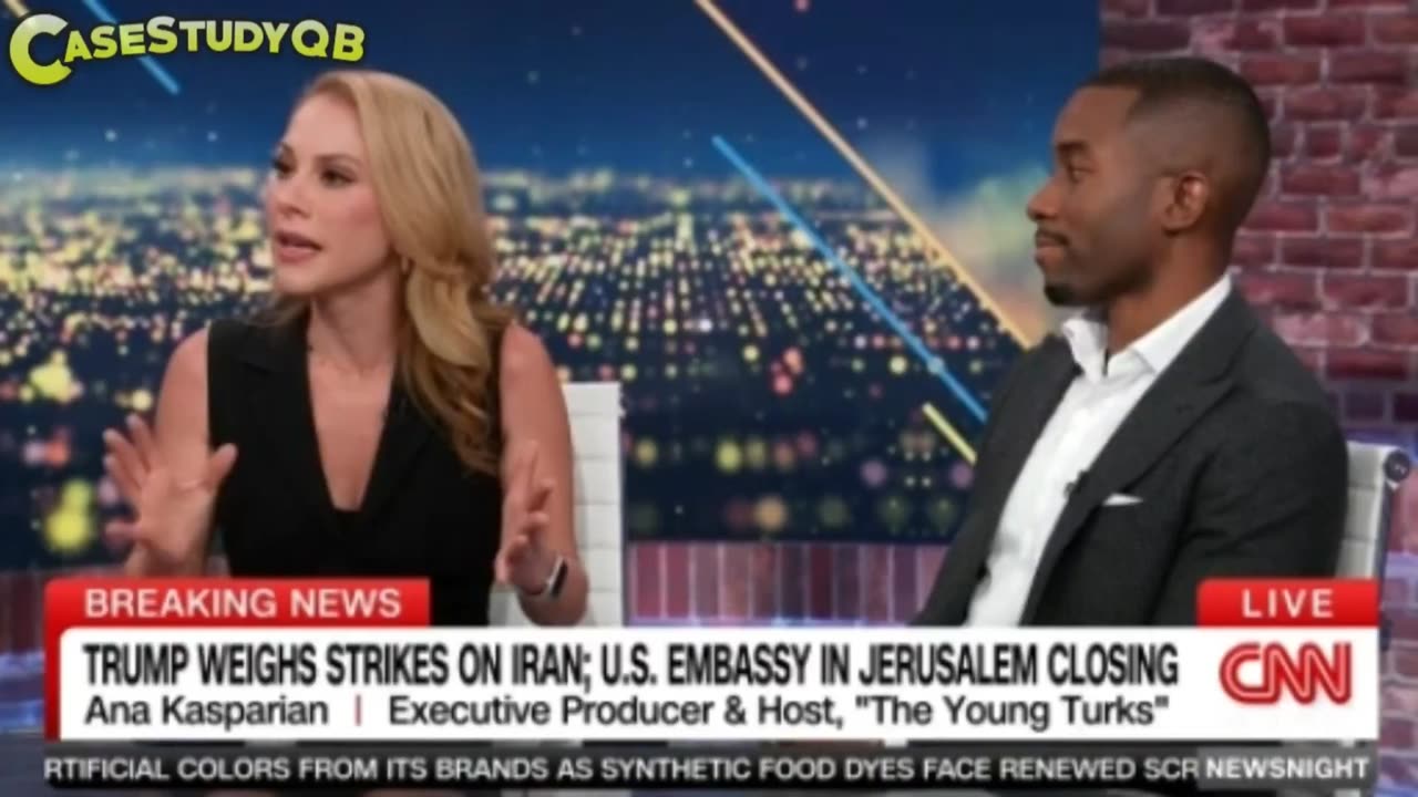 Ana Kasparian Gets CNN Panel Nodding About Israel Having Nukes But Not Allowing Iran to Have Them