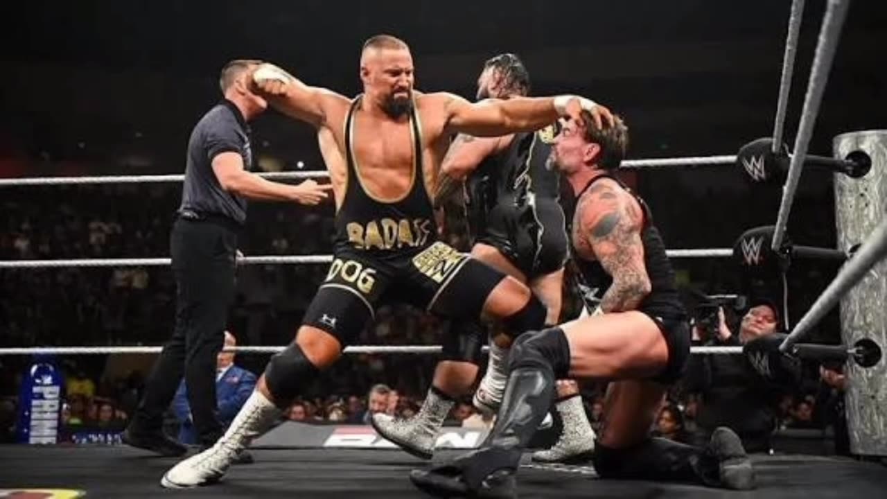 CM Punk & Jey Uso vs. Bron Breakker & Bronson Reed