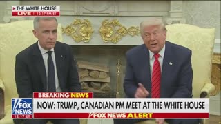 Trump And Carney Discuss Canada Becoming The 51st State