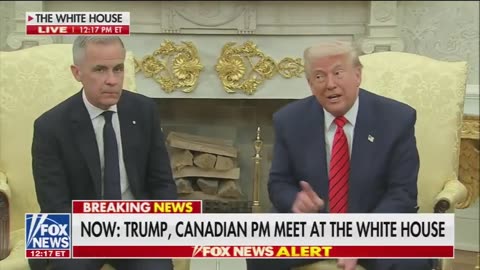 Trump And Carney Discuss Canada Becoming The 51st State