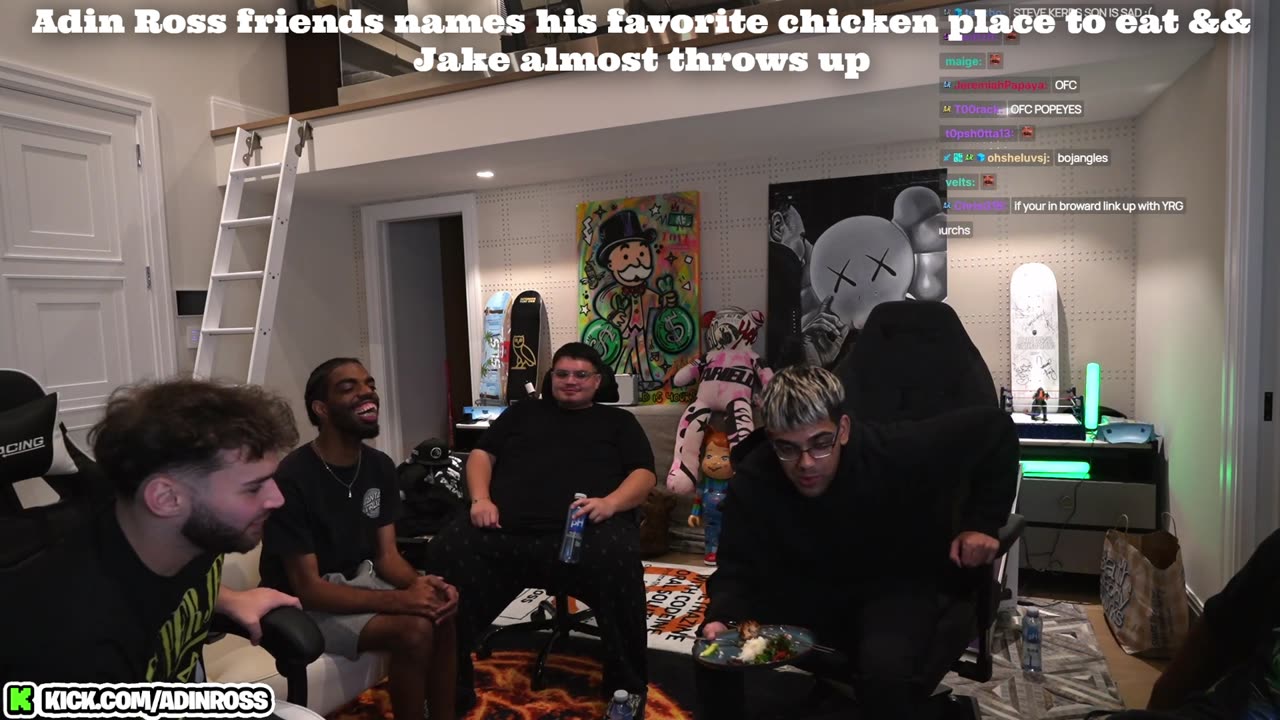 Adin Ross x Friends