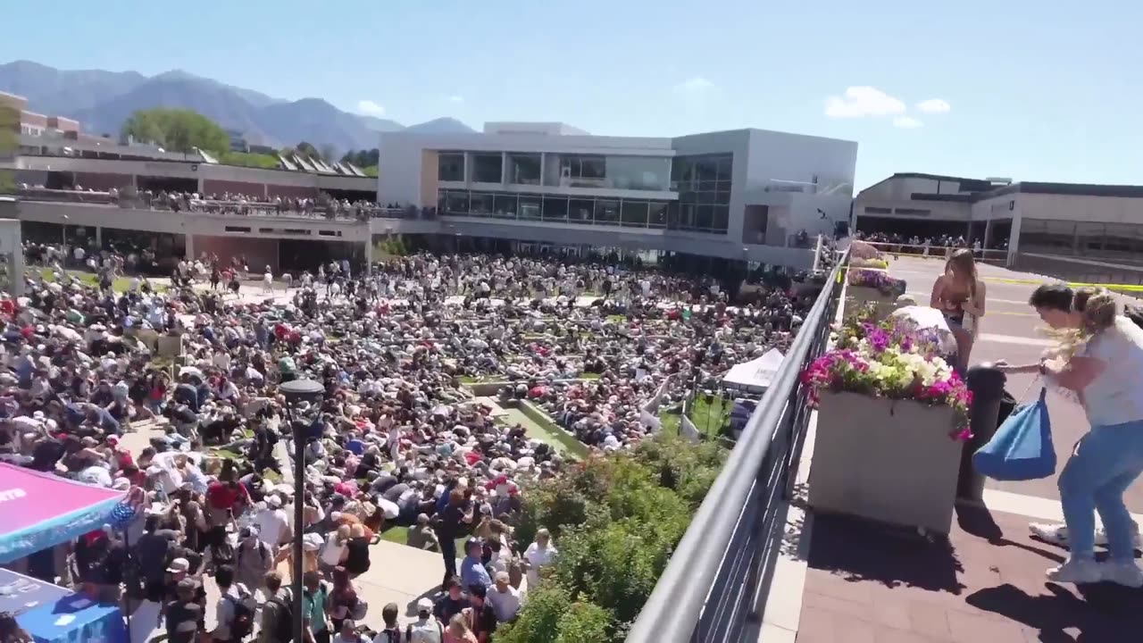 Charlie kirk was shot much closer here is the proof