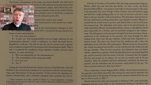 HOLOCAUST NARRATIVE 2: TWISTS TO GAS CHAMBER ACCOUNTS IN WWII GERMANY AND AUSTRIA : SHOWERS, DELOUSING, US & SOVIET BUILT (Scripture & Tradition | Father Mawdsley | 2024-05-17)