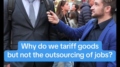 Why do we tariff goods — but not the outsourcing of jobs?