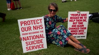 UK lawmakers pass assisted dying law amid protests for and against