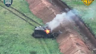 🔥 "Birds of Magyar" destroyed 3 Russian "turtle-tanks"