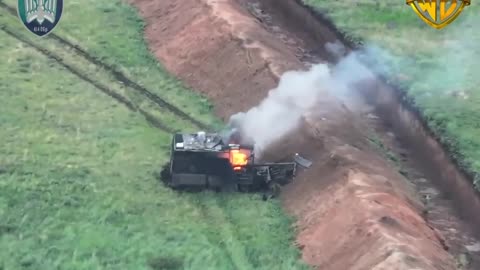 🔥 "Birds of Magyar" destroyed 3 Russian "turtle-tanks"