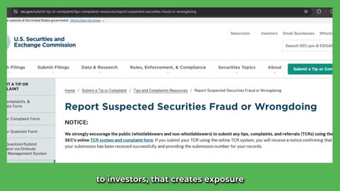 Part 60: My Whistleblower Case & The SEC’s Role