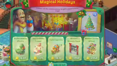 Homescapes: All Christmas decorations